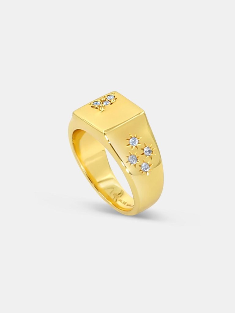 Castor Gold Ring - Gold