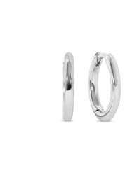 Essential Hoops - Silver - Silver