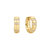 Mystic Huggies Earings - Gold