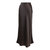 Classic Silk Satin Maxi Slip Skirt - Cocoa - Cocoa