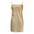 Margot Silk Satin Mini Slip Dress - Latte - Latte