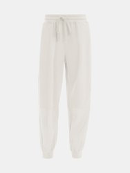 Haider Terry Mixed Media Sweatpants Ivory