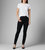 Cecilia Mid Rise Skinny Jeans - Black - Black