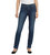 Mid Rise Ruby Straight Pocket Embroidery Jeans - Night Owl