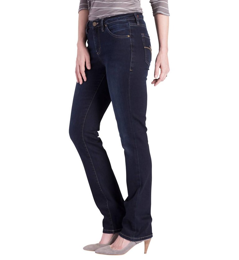 Portia Straight Jean In Dark Indigo