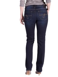 Portia Straight Jean In Dark Indigo