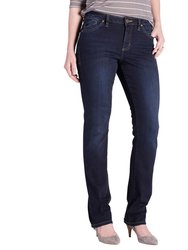 Portia Straight Jean In Dark Indigo - Dark Indigo