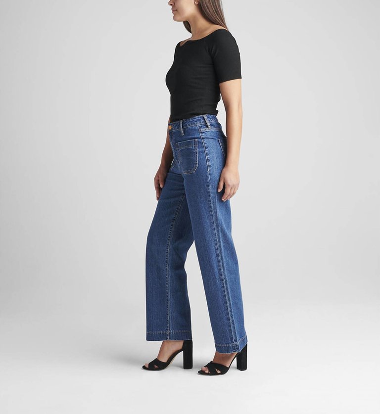 Sophia High Rise Wide Leg Jean