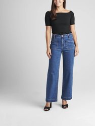 Sophia High Rise Wide Leg Jean - Berkeley