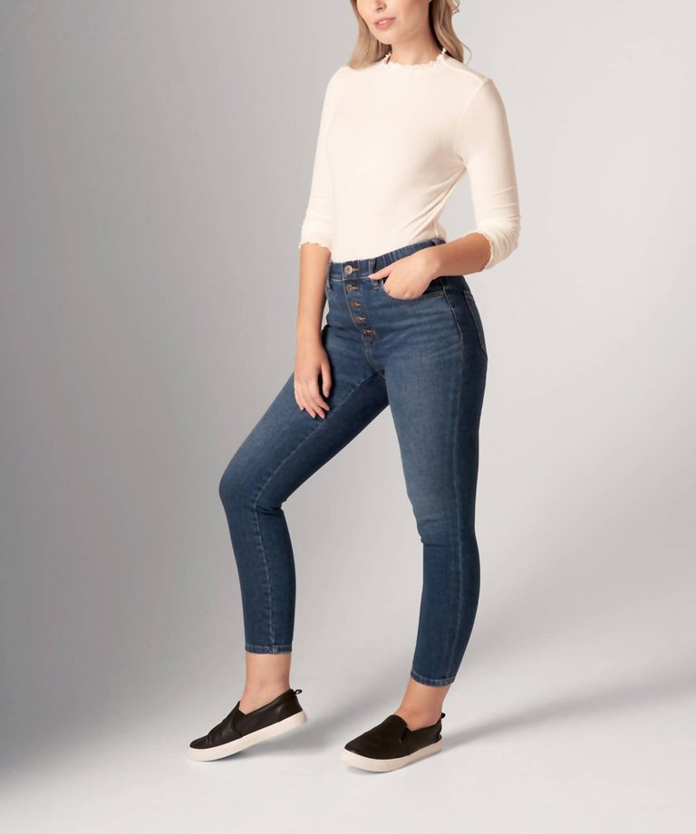 Valentina Skinny Jean In Tribeca Blue