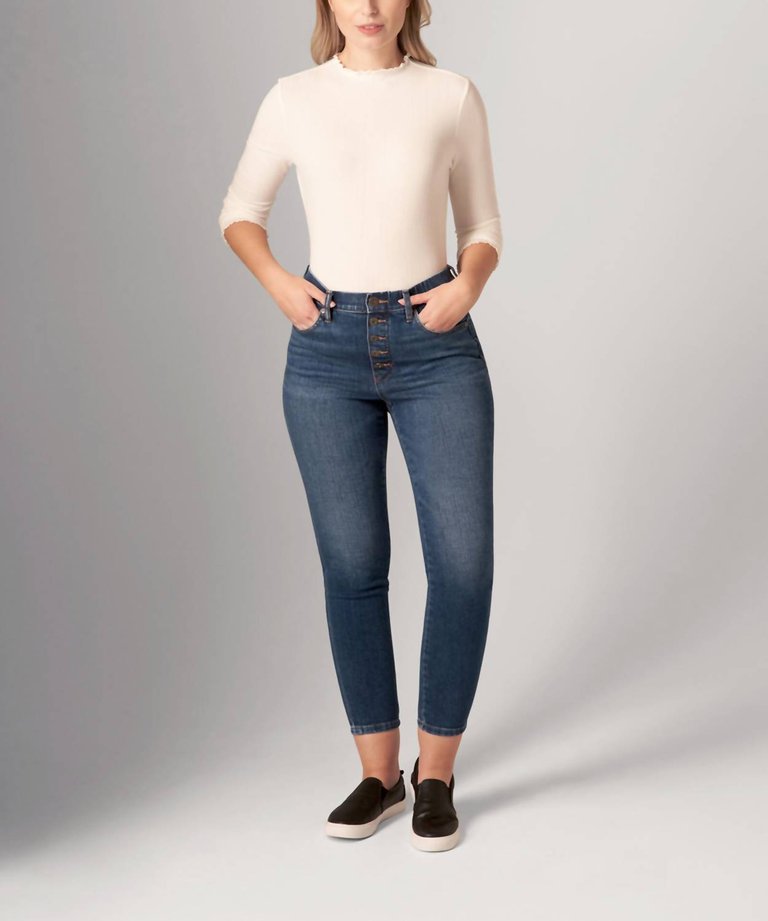 Valentina Skinny Jean In Tribeca Blue - Tribeca Blue