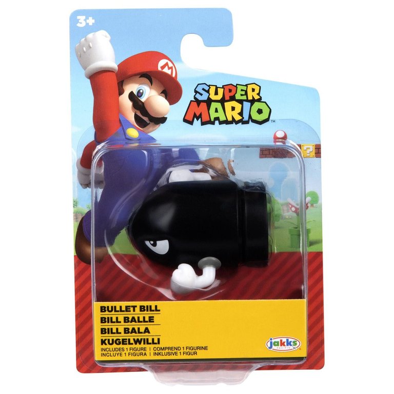 Super Mario 2.5" Figure - Bullet Bill