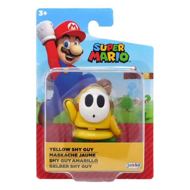 Super Mario 2.5" Figure - Yellow Shy Guy