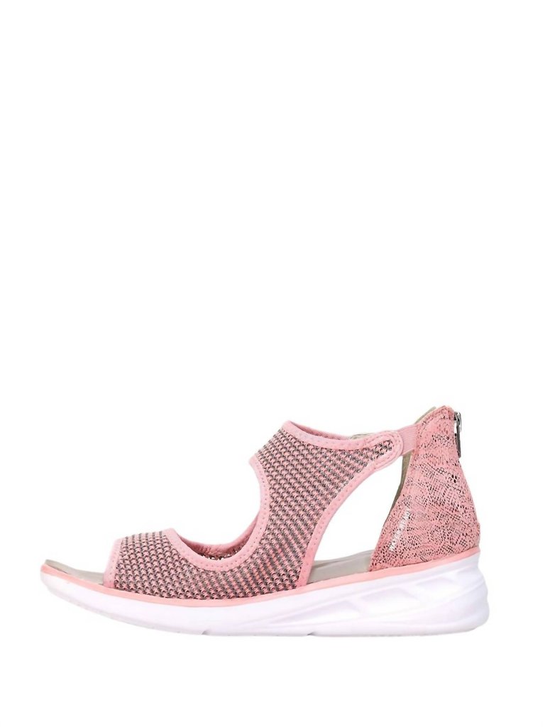 Women's Margot Sandals - Wide Width In Blush Snake - Blush Snake