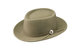 Noble Wool Fedora Hat - Pale Olive - Pale Olive