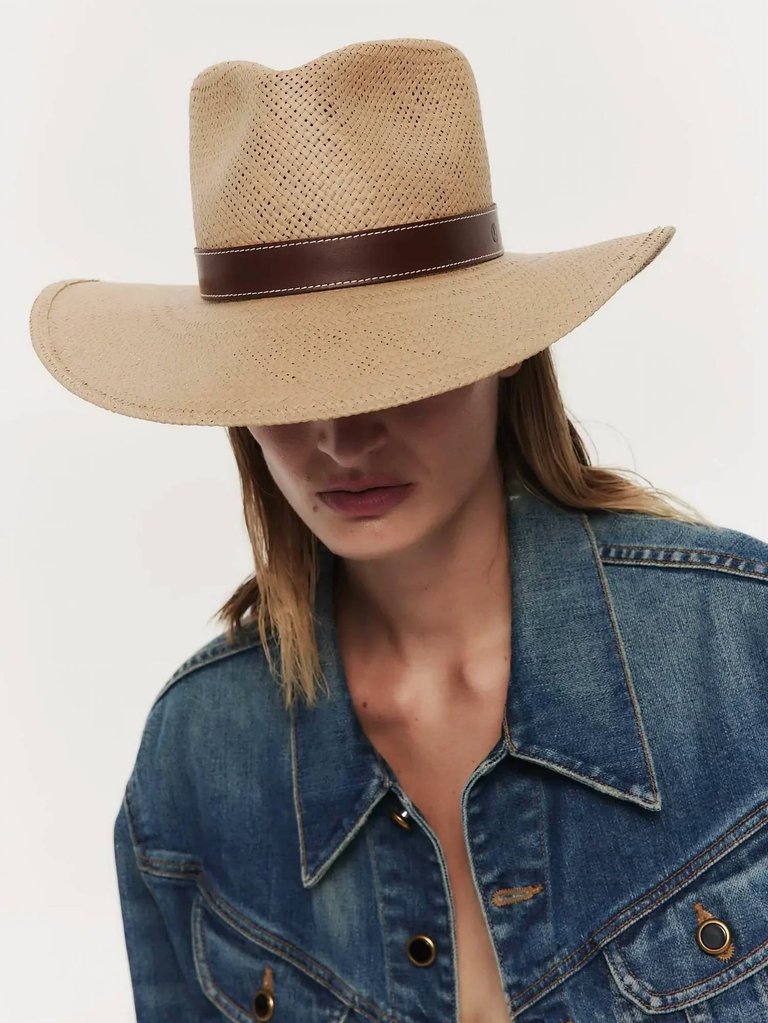 The Halston Hat In Sand