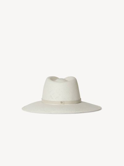 Janessa Leone Valentine Packable Straw Hat In Bleach product