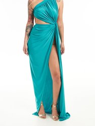 Disa Dress - Turquoise - Turquoise