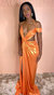 Donna Dress- Orange - Orange