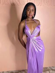 Donna Dress- Purple - Purple