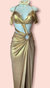 Selene Dress - Gold - Gold