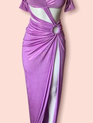 Selene Dress - Purple - Purple