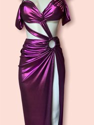 Selene Dress - Purple