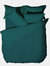 Jansons Waffle Duvet Set (Teal) (King)