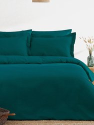 Jansons Waffle Duvet Set (Teal) (King) - Teal