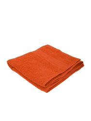 Jassz Plain Towel (Pack of 2) (Orange) (One Size) - Orange