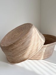 Large Palm Floor Basket