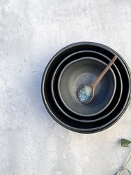 Oaxaca Black Clay Bowls