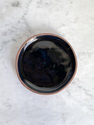 Small Terra-cotta Plates - Black