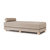 Alon Daybed / Fold-Out Queen-Size Mattress  - Chenille Beige