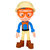 Blippi Bendable Figure - Explorer