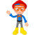 Blippi Bendable Figure - Fireman