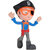 Blippi Bendable Figure - Pirate