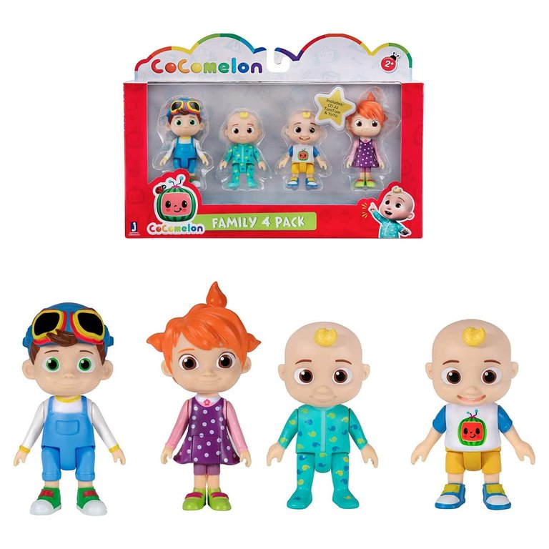 CoComelon Family Figure Set - 4 Figures