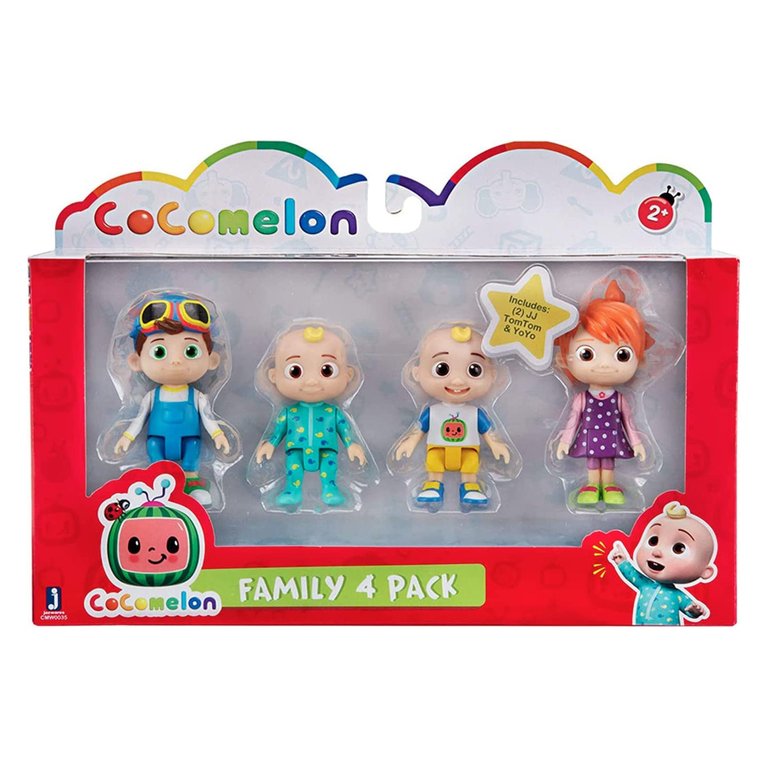 CoComelon Family Figure Set - 4 Figures