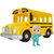 CoComelon Musical Yellow School Bus, Plays ‘Wheels on The Bus,’ Featuring Removable JJ Figure