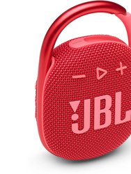 Clip 4 Portable Bluetooth Speaker - Red