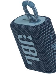 GO 3 Blue Portable Bluetooth Speaker