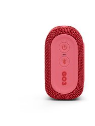 GO 3 Red Portable Bluetooth Speaker