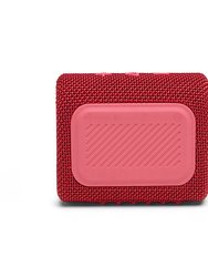 GO 3 Red Portable Bluetooth Speaker