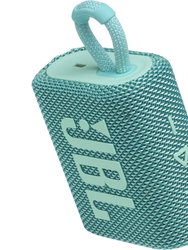 GO 3 Teal Portable Bluetooth Speaker