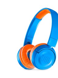 JR300BT Kids Wireless On-Ear Headphones - Blue