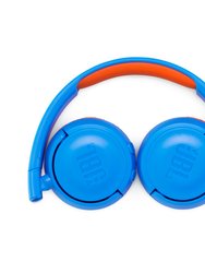 JR300BT Kids Wireless On-Ear Headphones - Blue