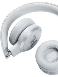 Live 460NC White Wireless On-Ear Headphones