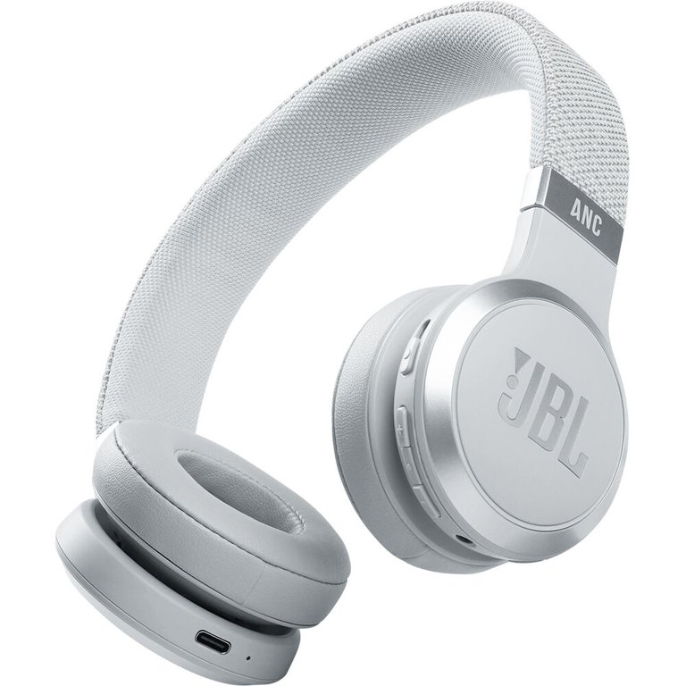 Live 460NC White Wireless On-Ear Headphones