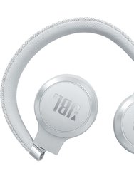 Live 460NC White Wireless On-Ear Headphones